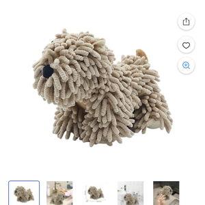 Hand towel dog