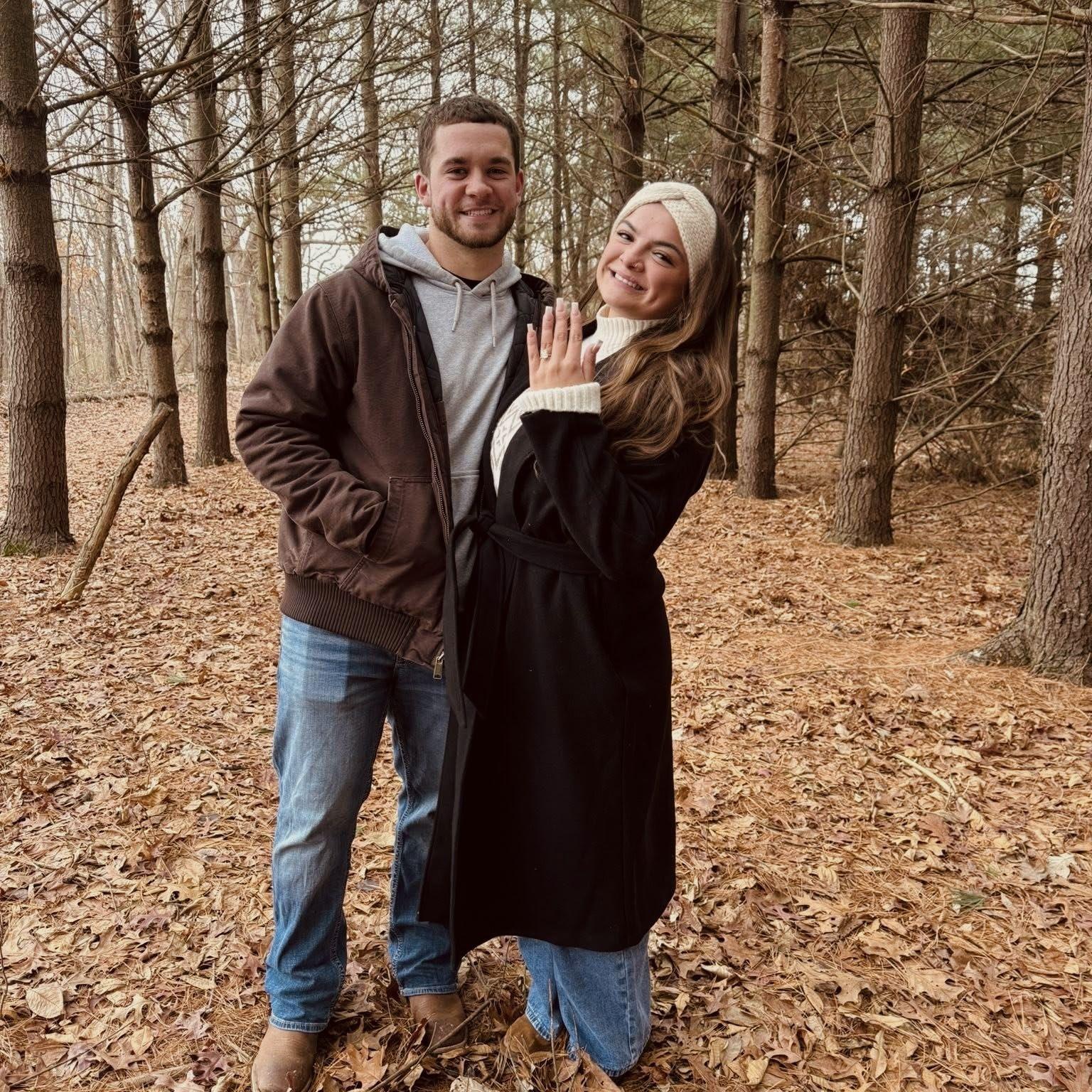 Right after she said YES!