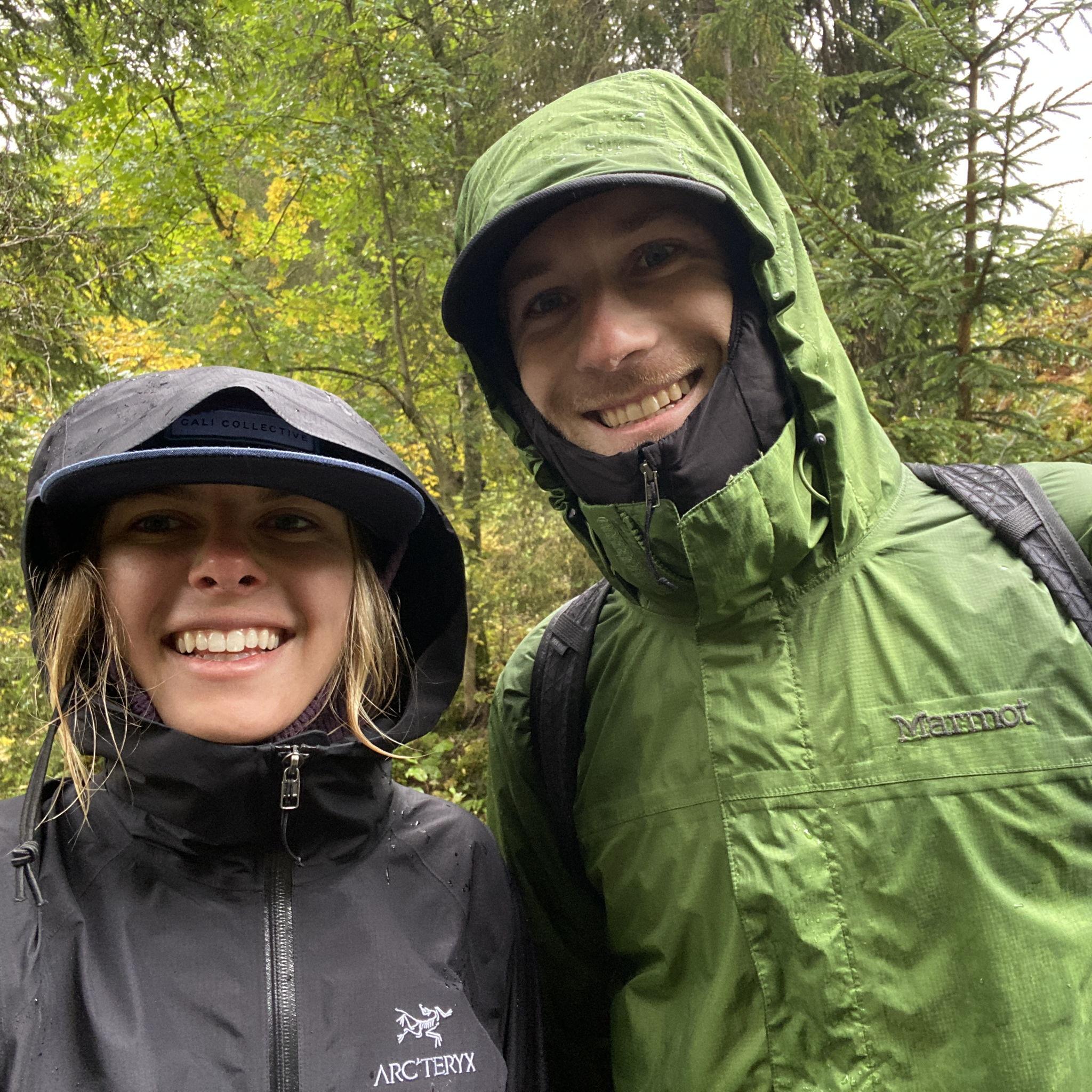Chilly hiking in Switzerland!