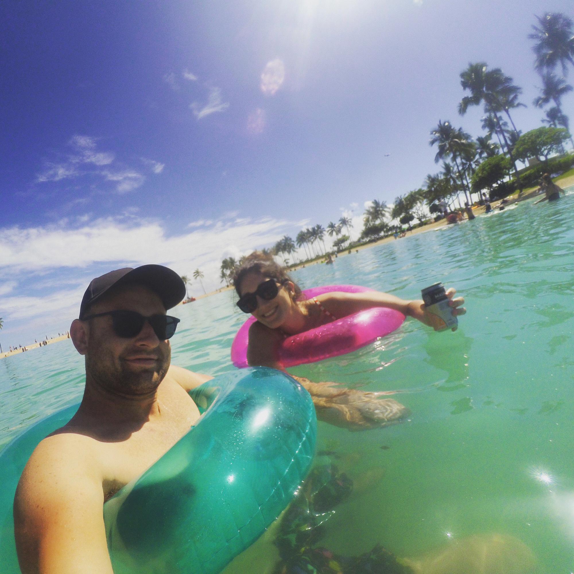 Lagooning in Hawaii