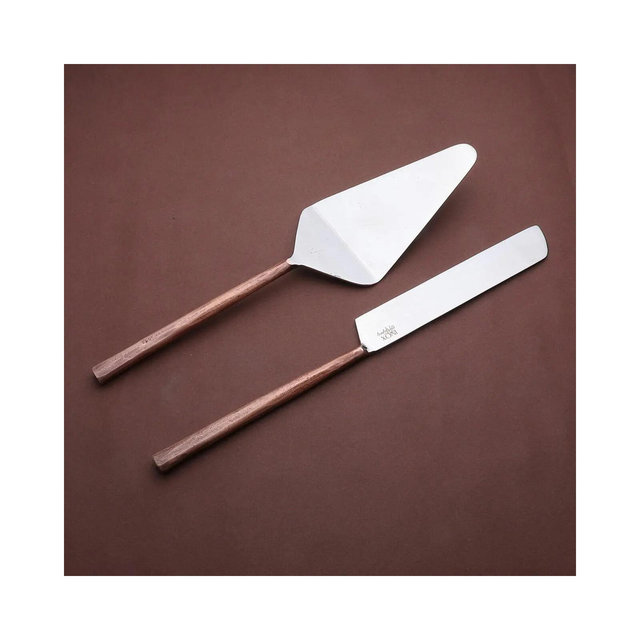 Inox Artisans Sundance Cake Serving 2 Pc. Set