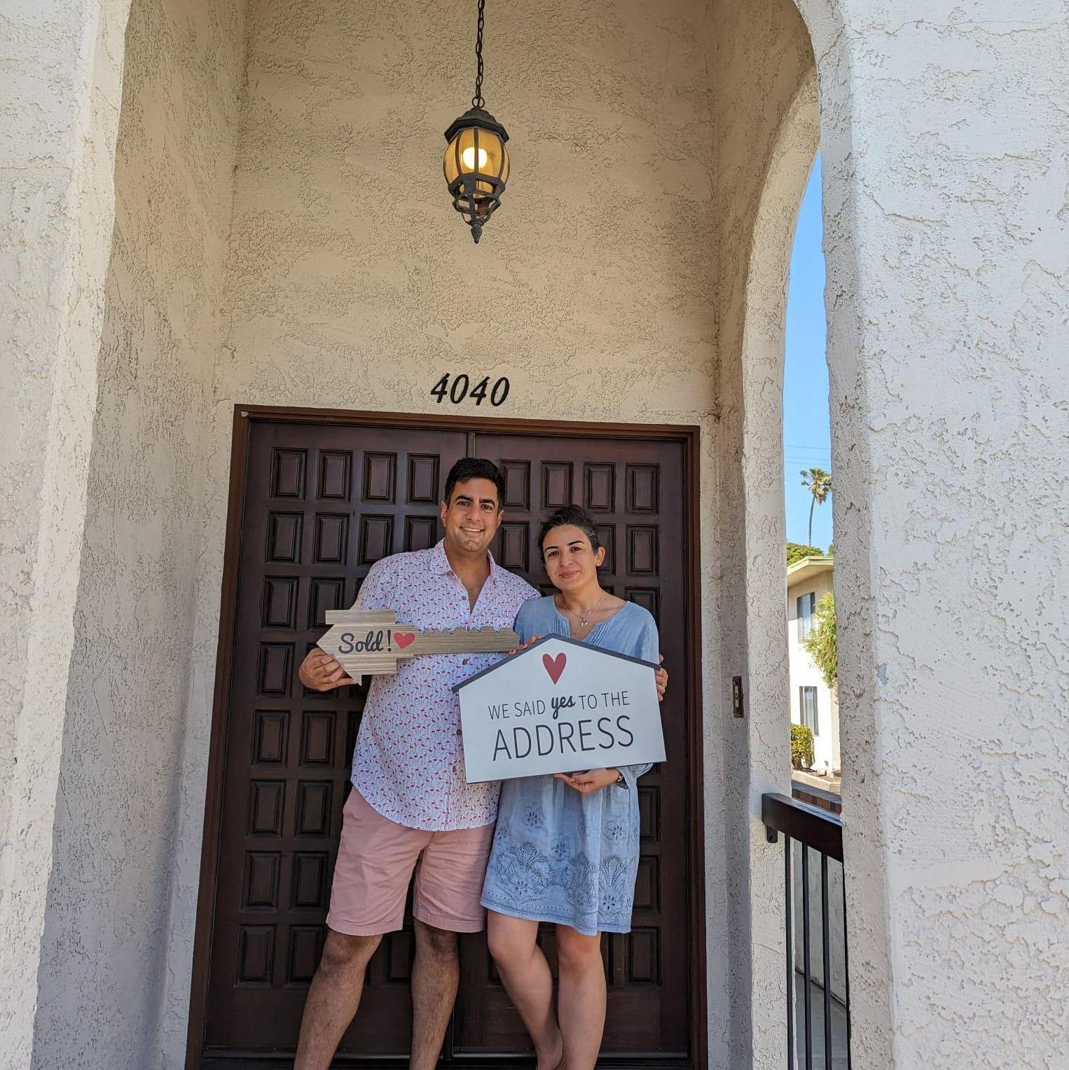 Our first home together, Aug 2023