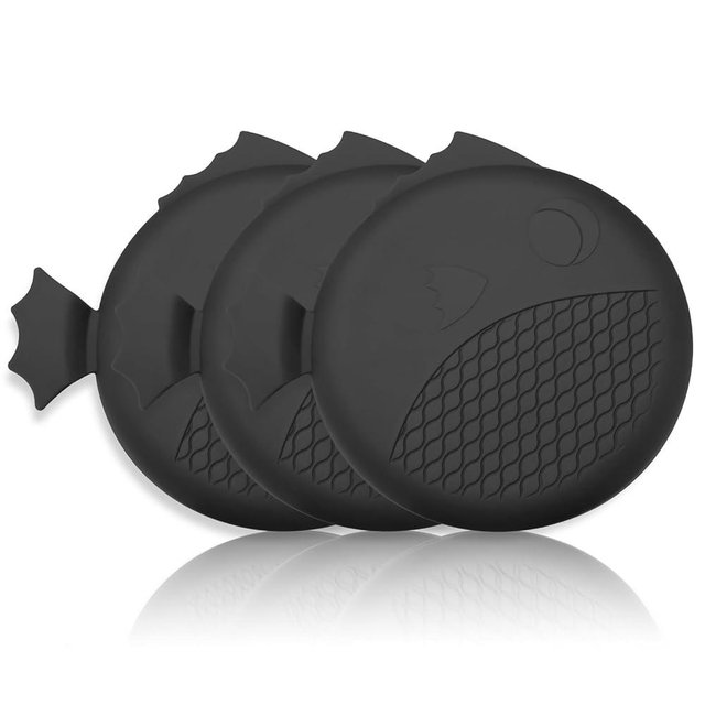 TRAPMATE Tub Stopper Bathtub Drain, Patented 5.9" Silicone Drain Plug Cover for Shower, Bath, Kitchen Sink, 3 Pack, Black