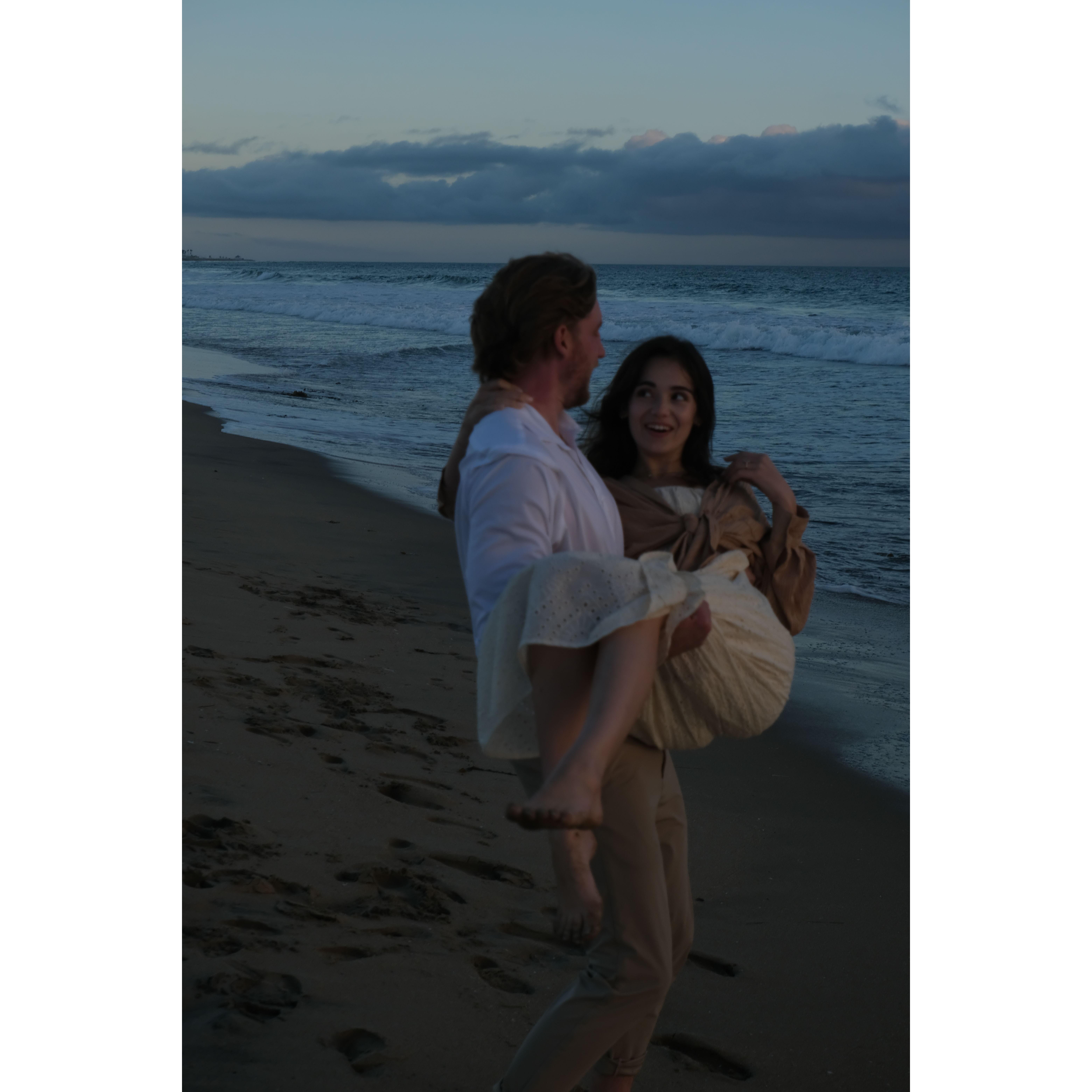 We always have a blast under the cotton candy skies of Huntington Beach