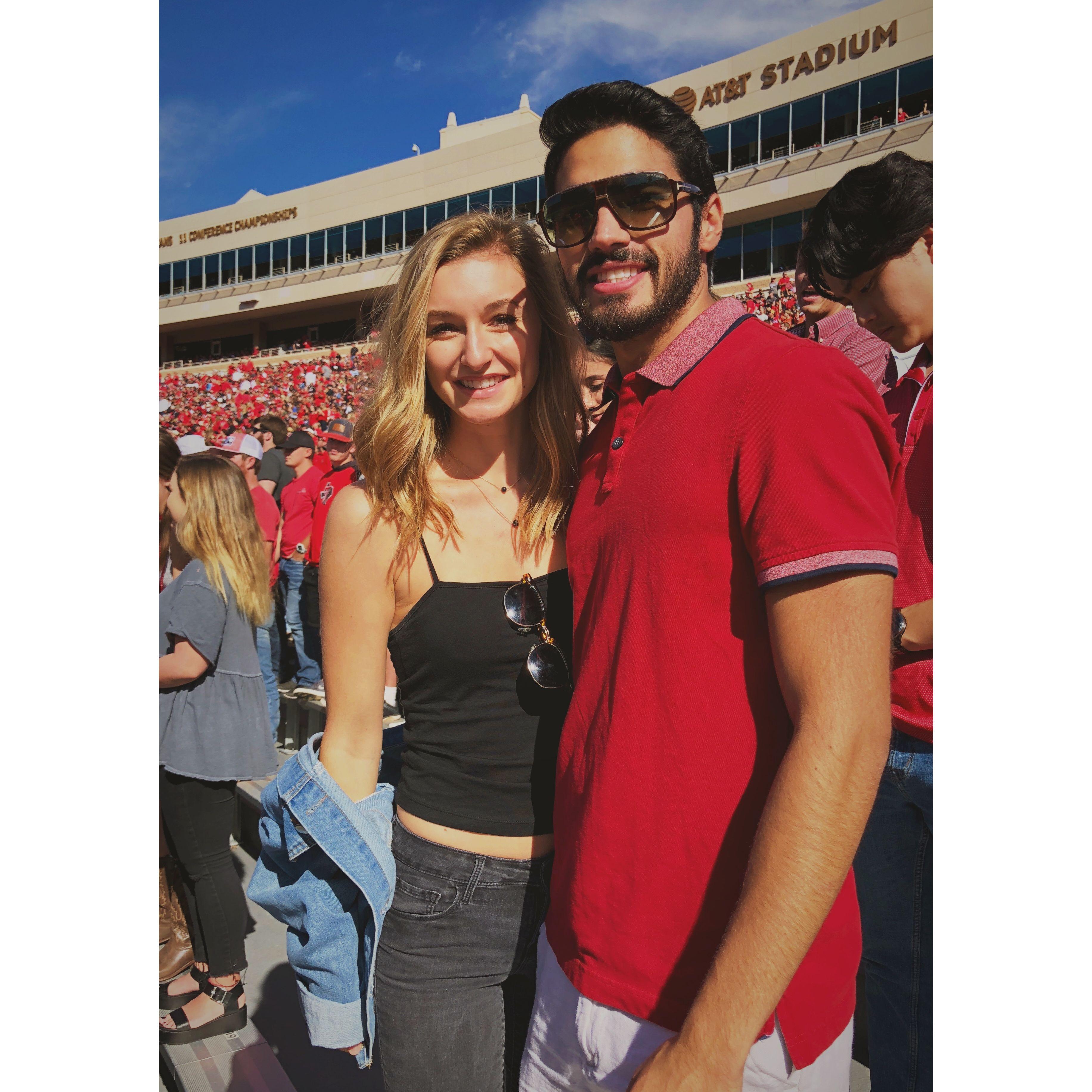 Texas Tech Football! Lubbock, Texas. October, 2018.