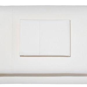 280-Thread-Count Pima Cotton Percale Sheet Set (White)