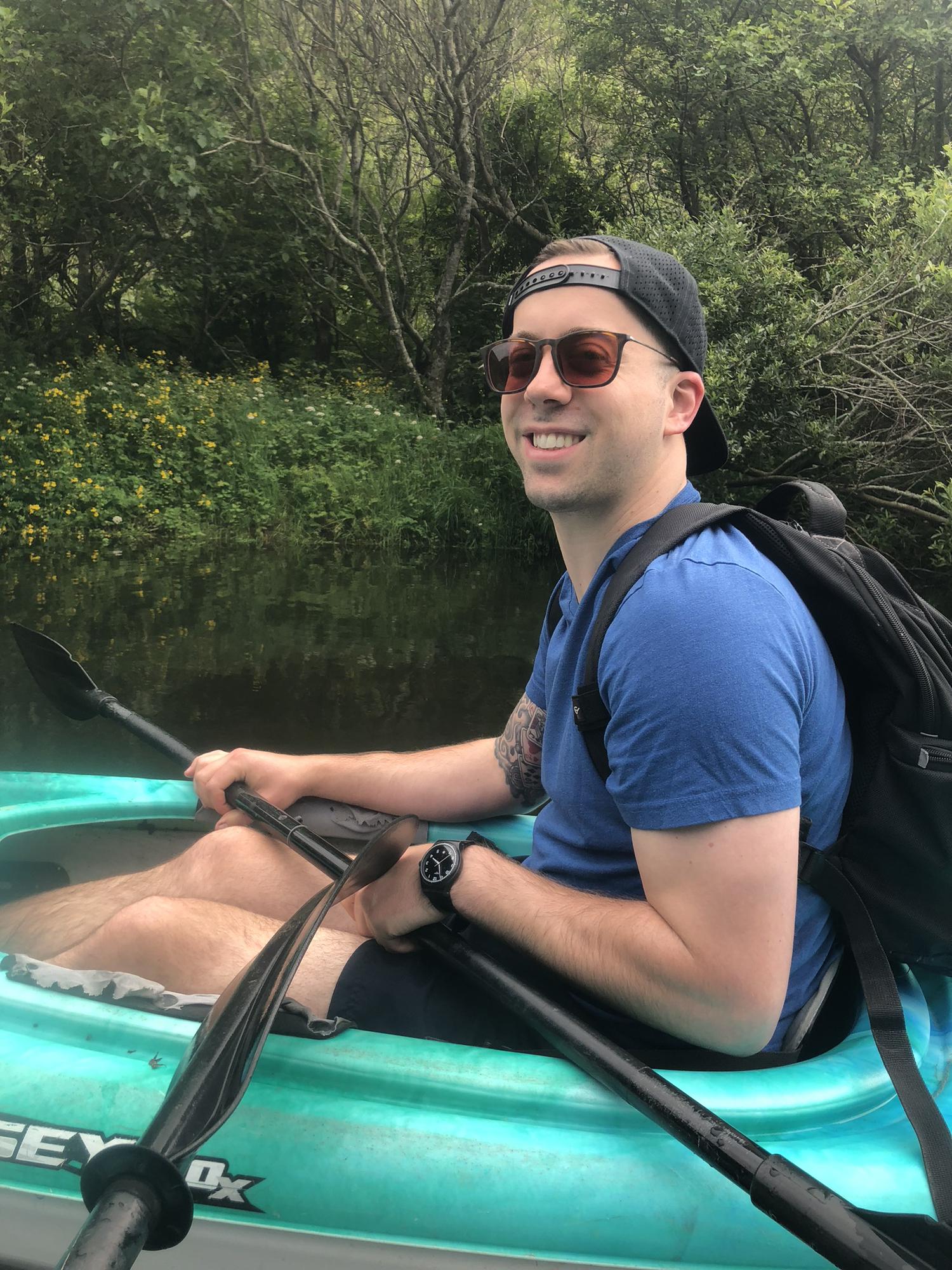 Kayaking in NorCal.