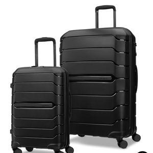 Freeform 2 Piece Set | Hardside Luggage Set | Samsonite : "Blackout" color