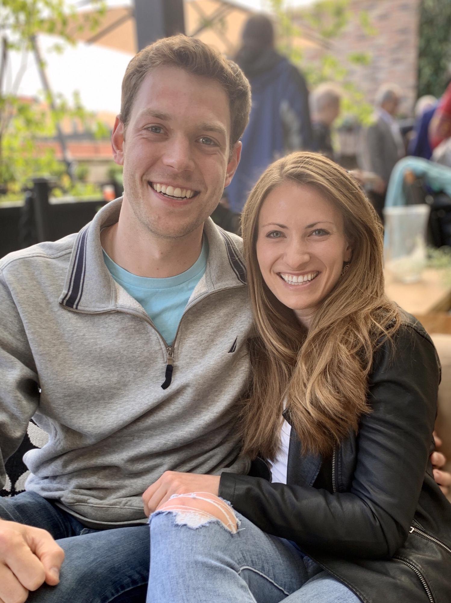 May 2021 - Dinner at one of Josh's favorite restaurants, Aba