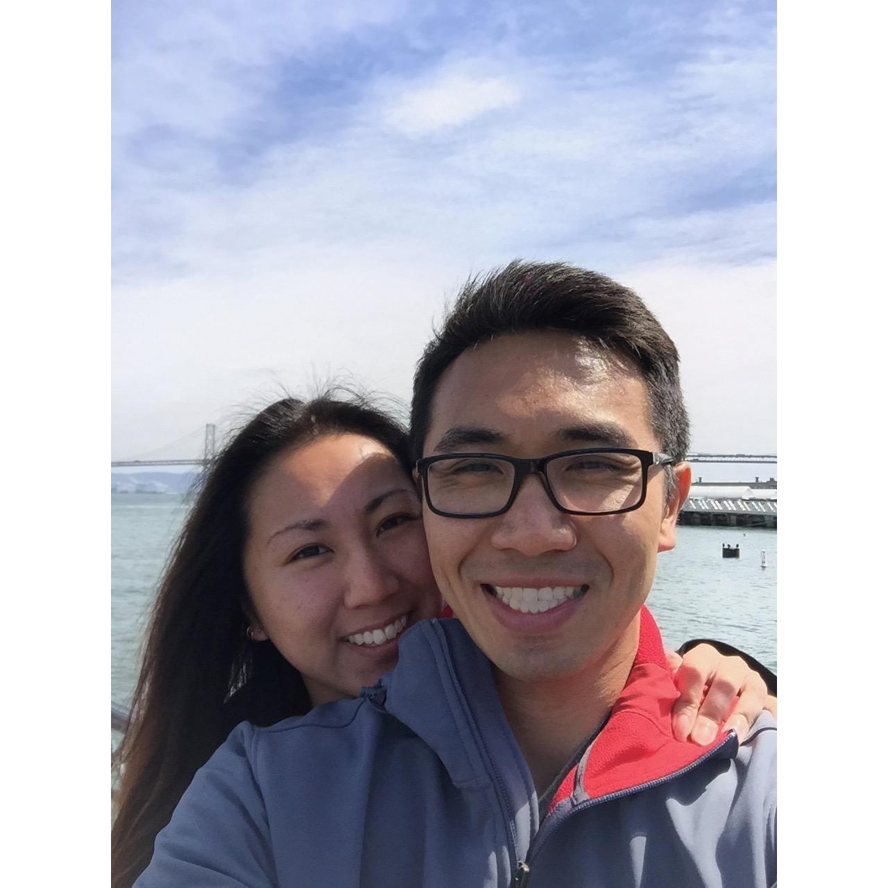 This where she played an April Fool's joke on her friends believing she got engaged after few months of dating.