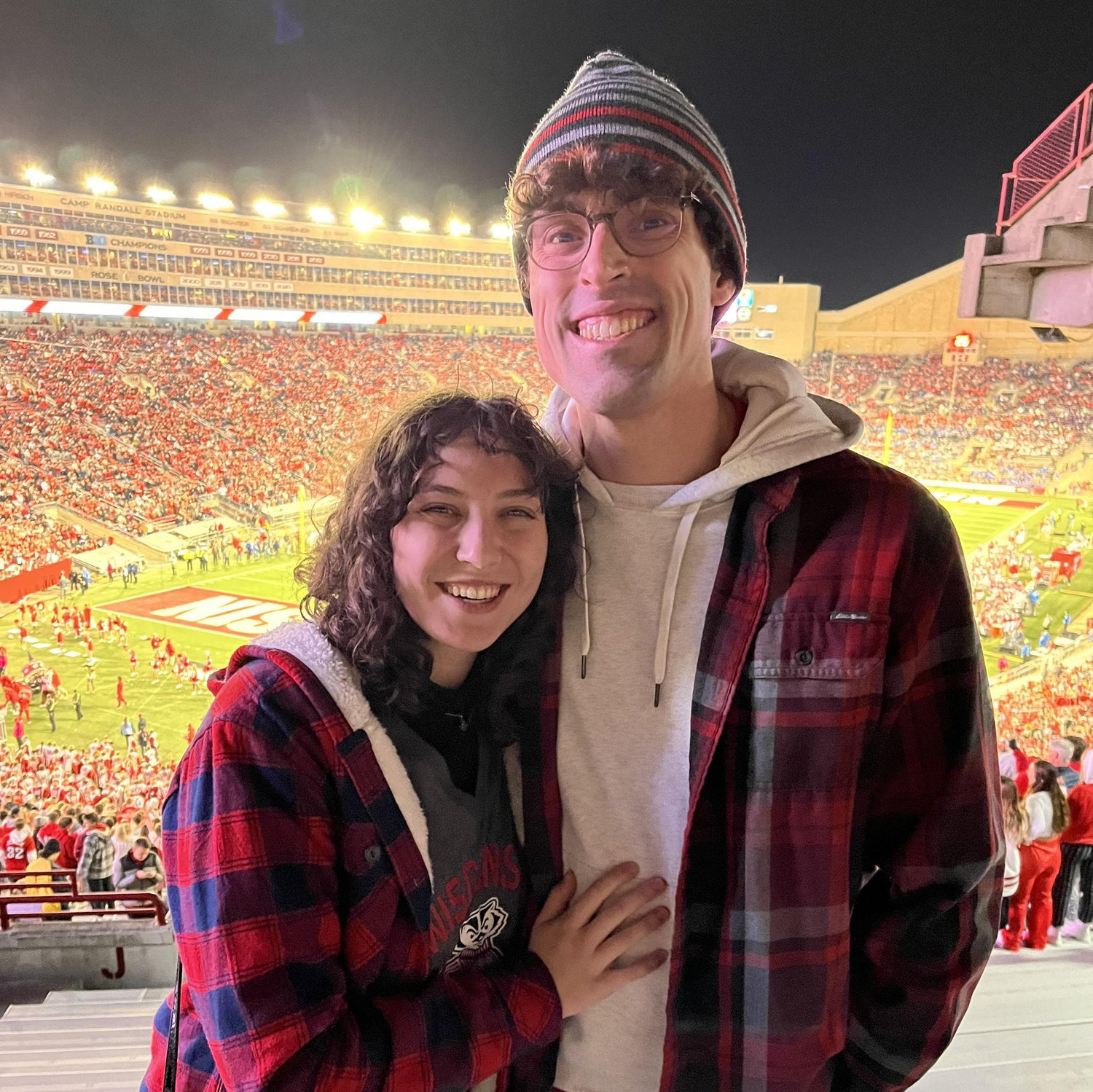 Pretending to be Badgers fans despite all the pain and misery they've caused Purdue over the years, Fall 2021.