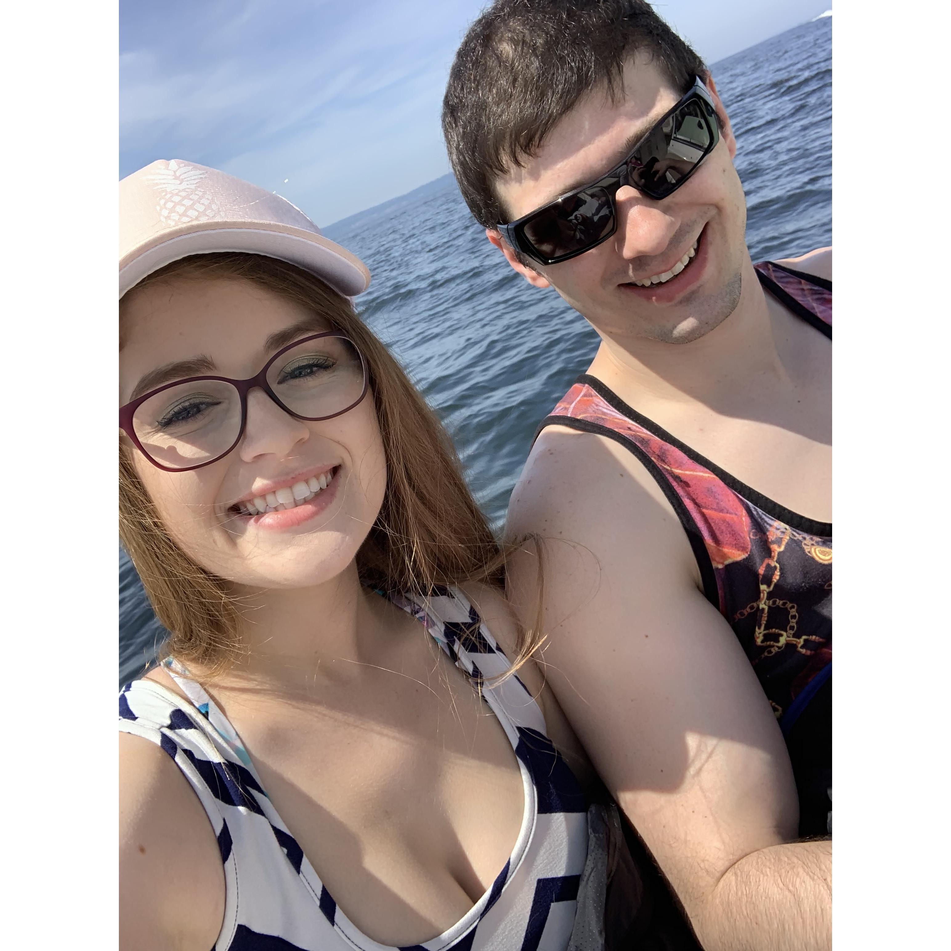 Boating in the Puget Sound and First Whale Sighting