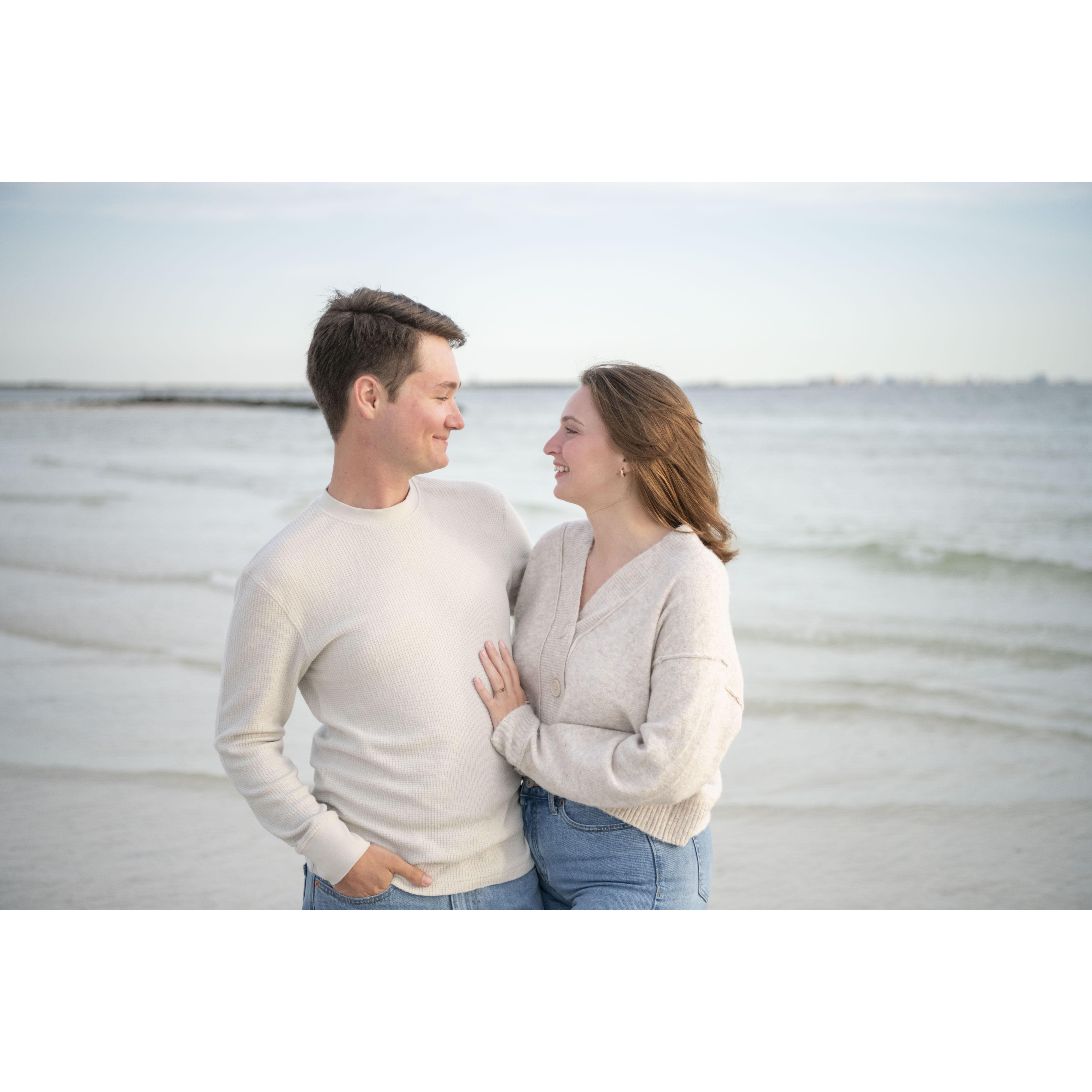 I love the way we look at each other, we can read each others minds I swear!