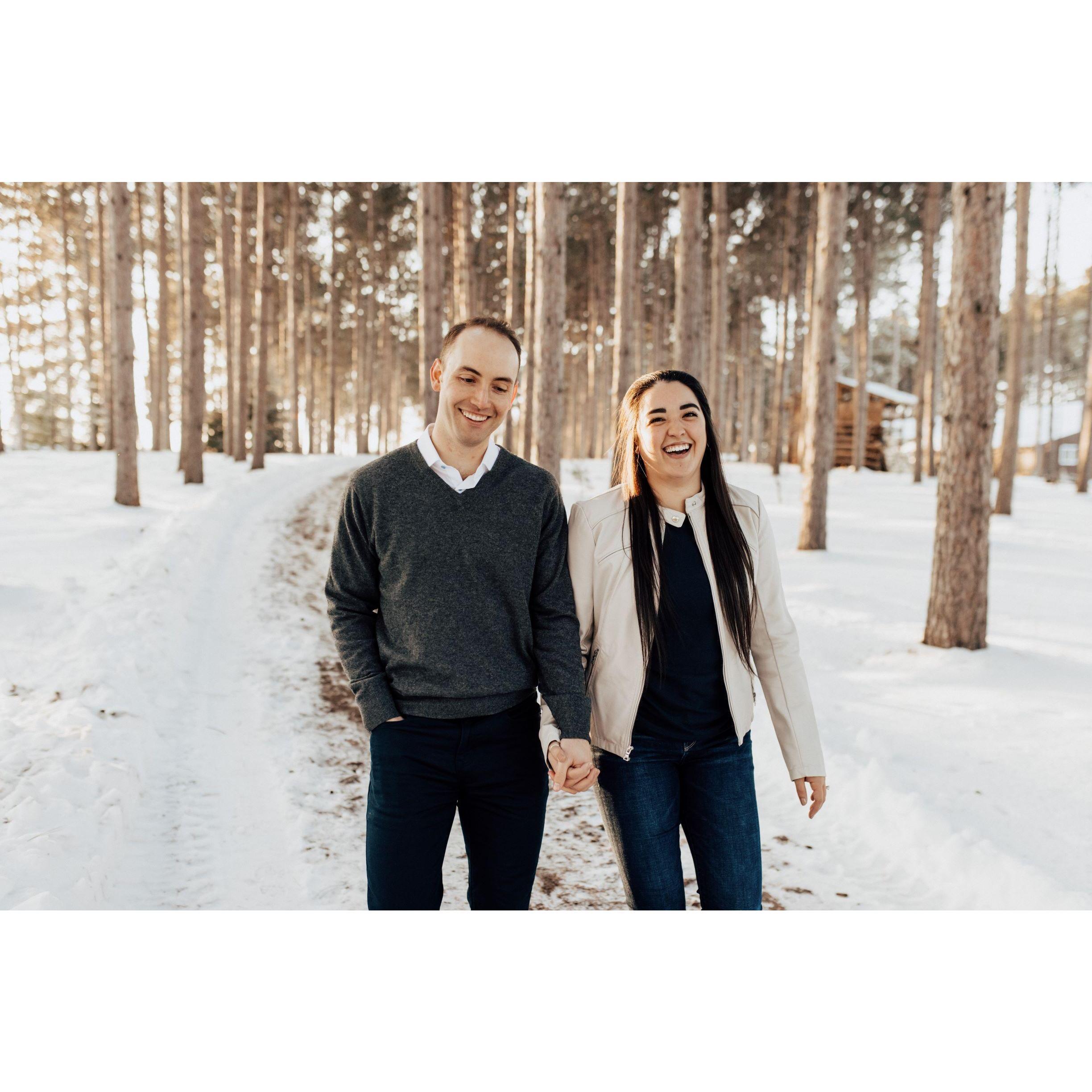 Engagement photos - Hansen Tree Farm (2021)