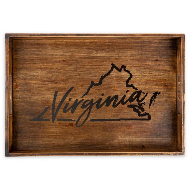 Core™ Home Virginia Rectangular Wood Serving Tray