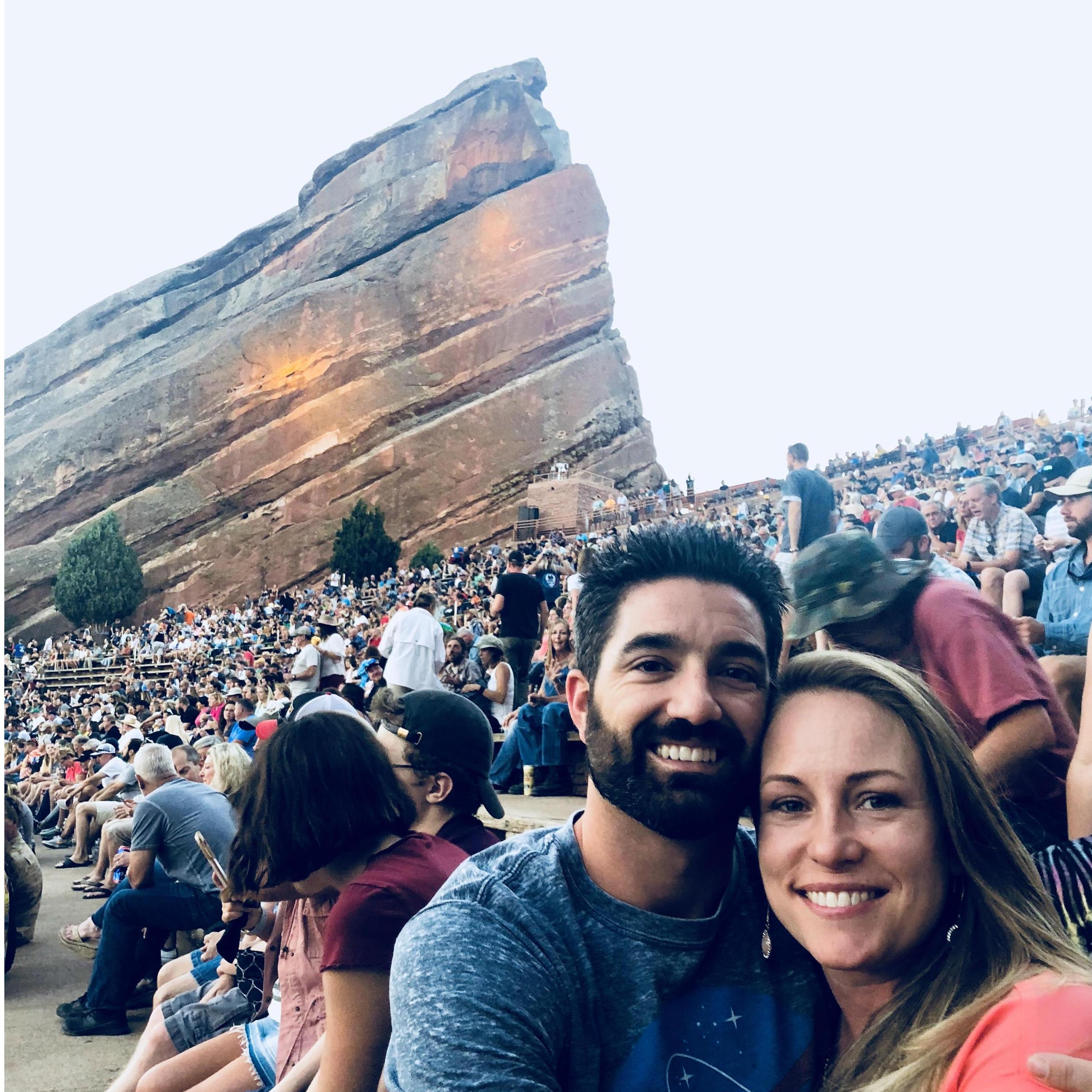 Red Rocks Amphitheater! Such an amazing experience! Gov't Mule put on a great show! 9/18