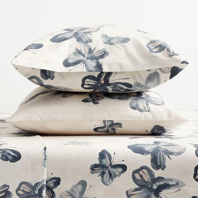 Butterfly Kisses Organic Percale Pillowcases, Standard, Set of 2