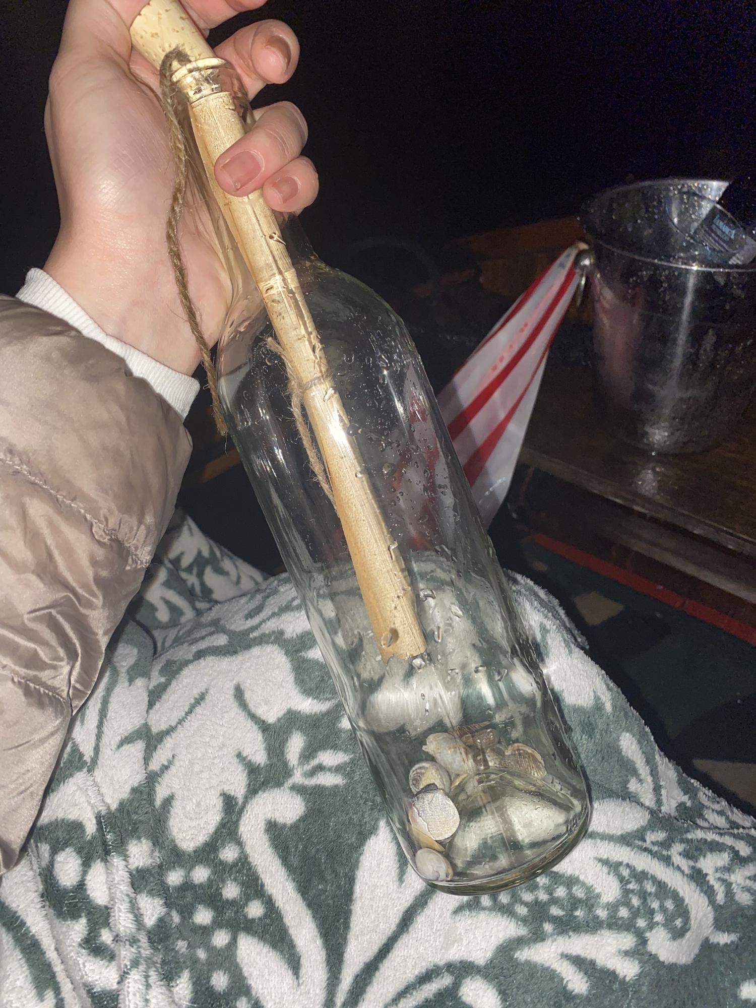 The message in a bottle that started it all <3