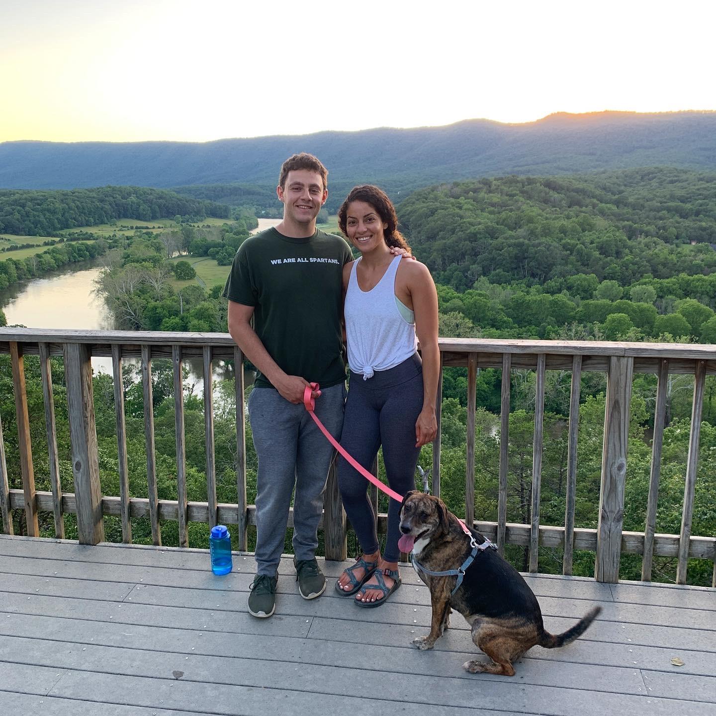 First hike after moving to DC, 2020