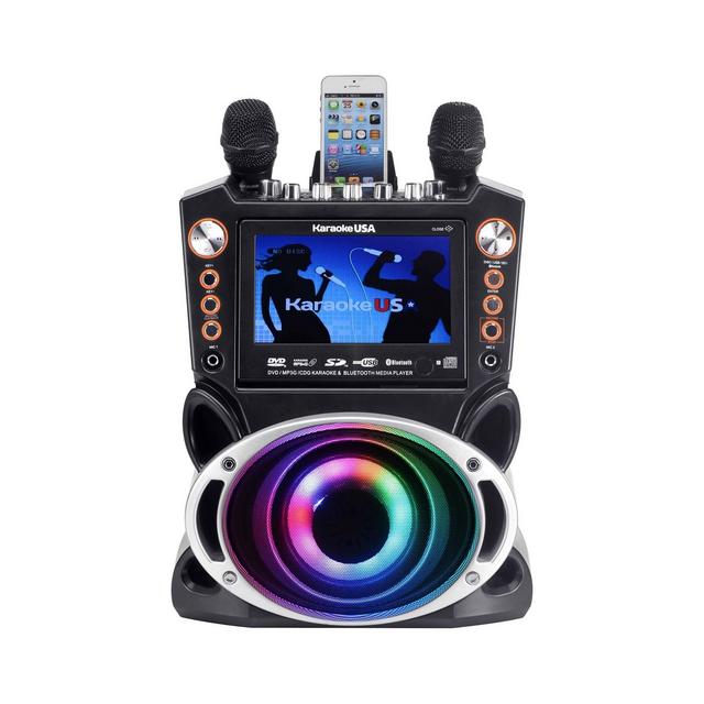 DVD, CD+G, Mp3+G Karaoke System with 7" TFT Digital Color Screen, Record Function, Bluetooth and HDMI