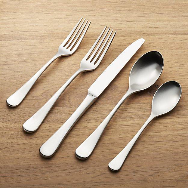 Caesna Satin 5-Piece Flatware Place Setting