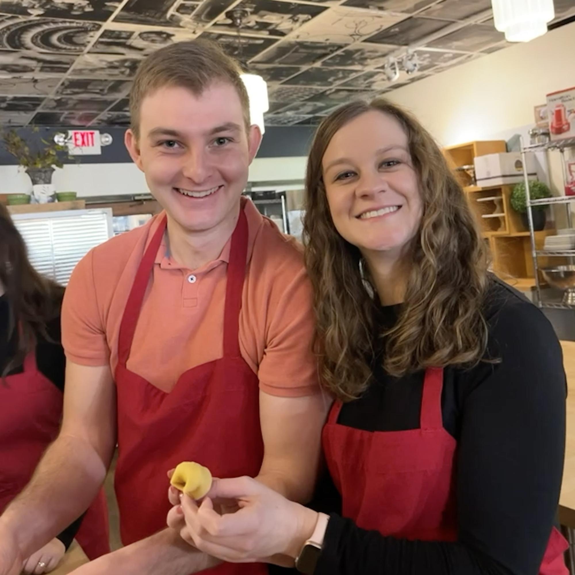 Cooking class with friends in Grand Rapids!