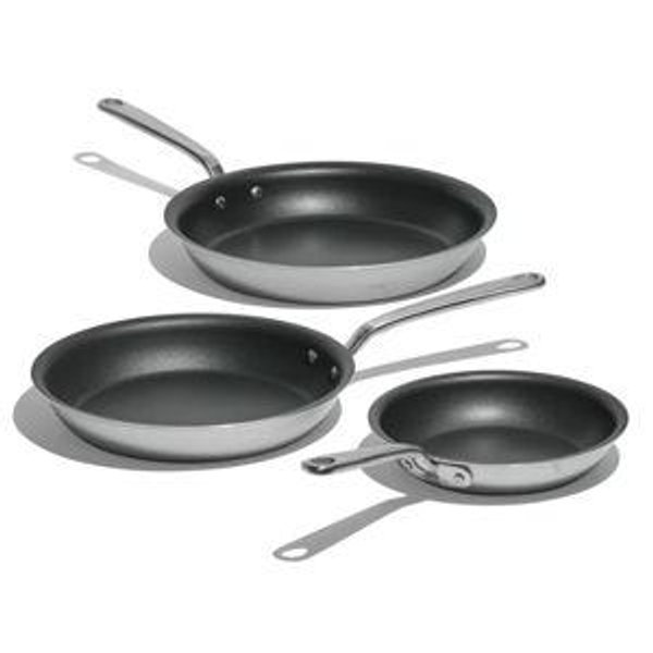 Made in ProCoat Non Stick Frying Pan 3-Piece Set · Graphite