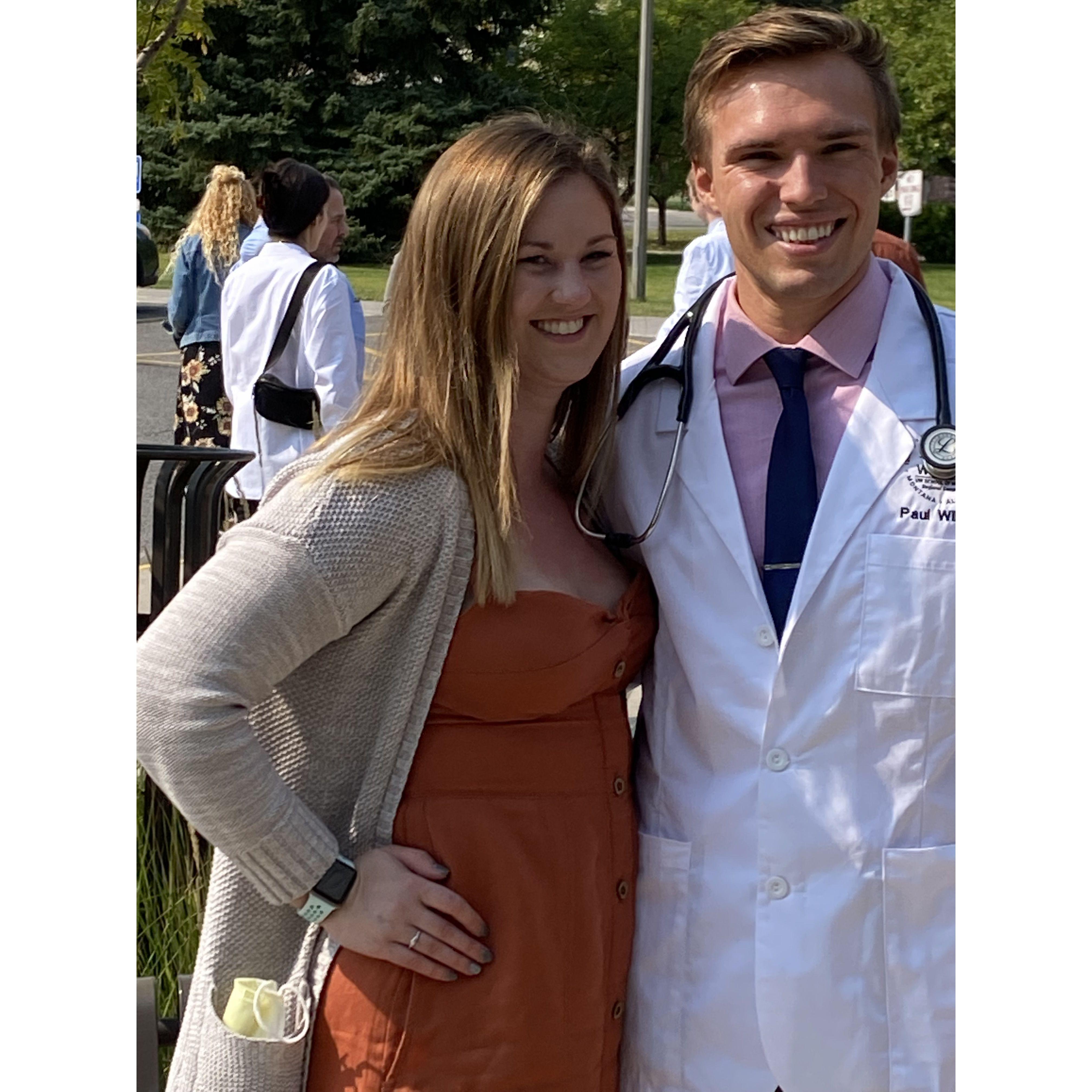PAUL GOT INTO MED SCHOOL!! We were so thankful for him getting into WWAMI because he could stay in Montana for a few!
