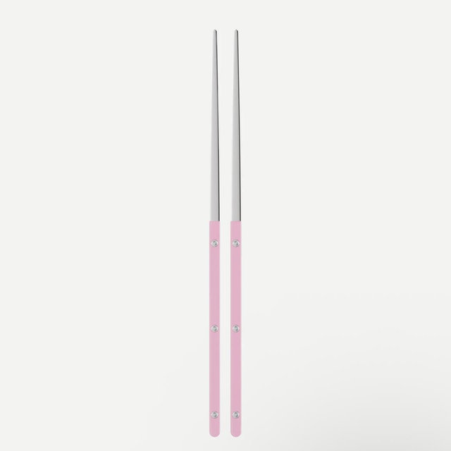 Bistrot Solid, Pink - Pair of chopsticks