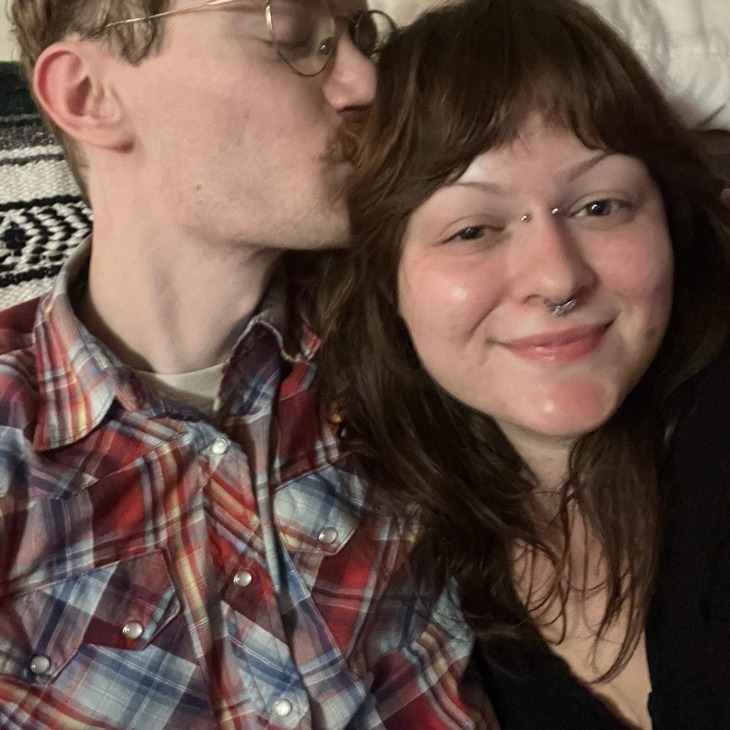 Hanging out at my mom’s house!