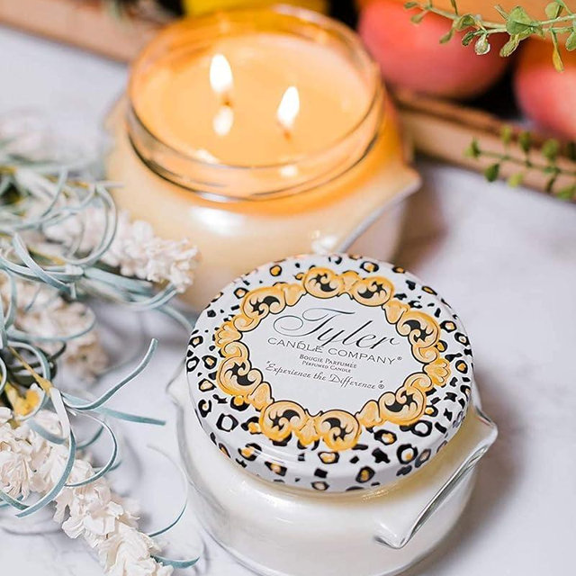 Tyler Candle, 22 Ounce, High Maintenance Long Burning Scented Candle Pack of 2, Includes a Tyler Candle Company Match
