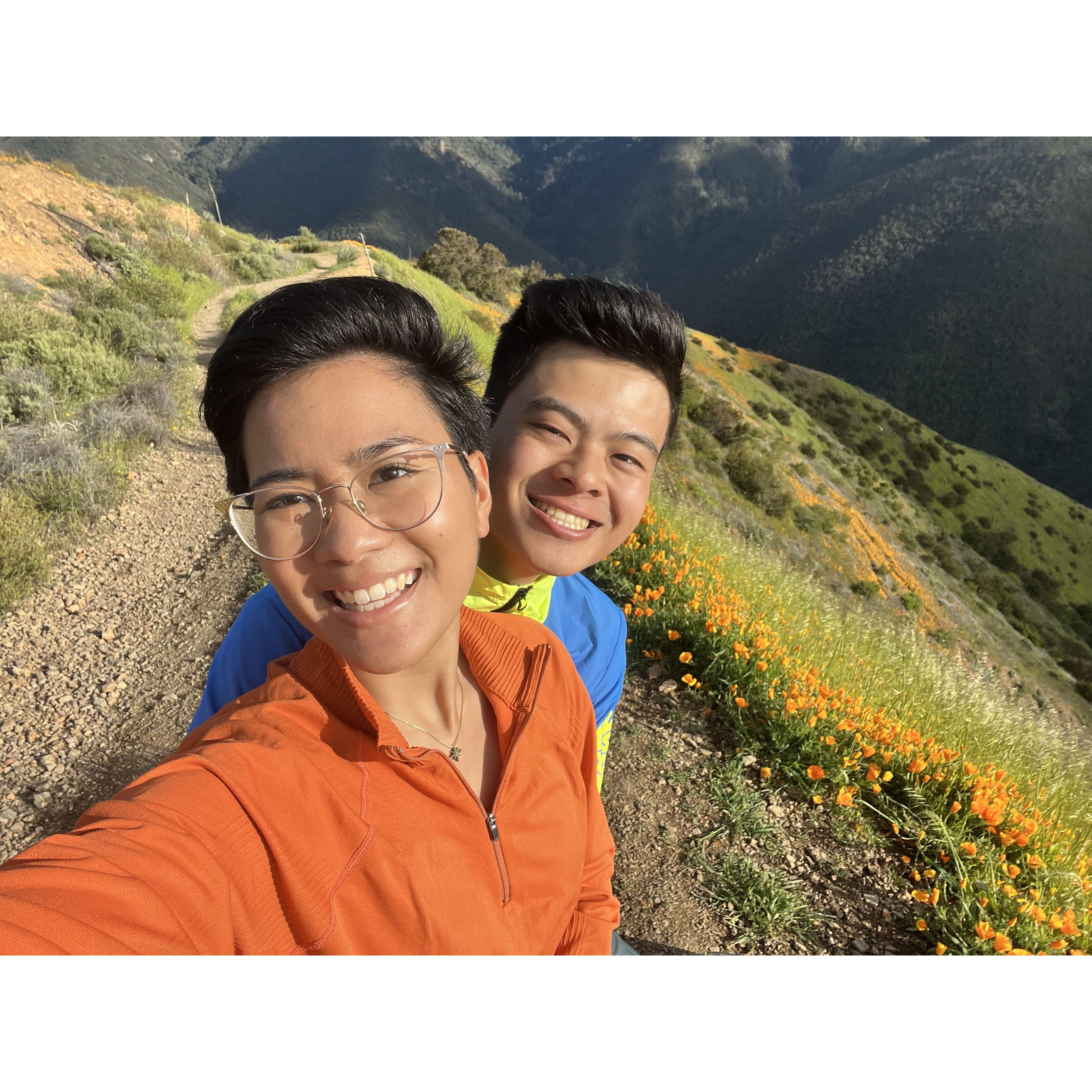 03/2023: Another completed hike at Bedford Peak in Silverado Canyon!