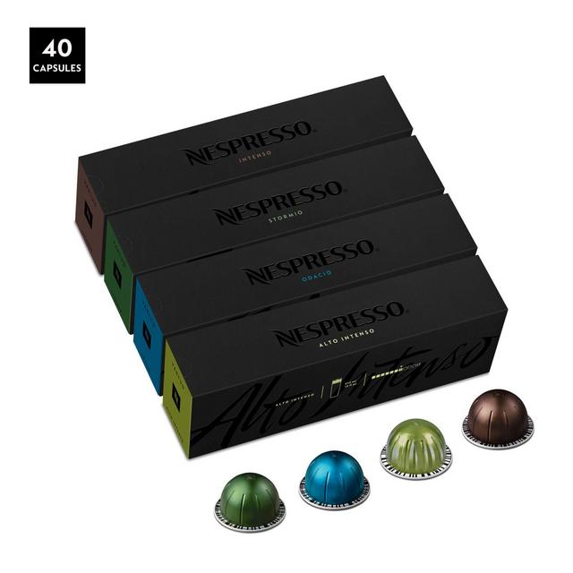 Nespresso® VertuoLine 40-Count Assorted Dark Roast Pack Coffee Capsules