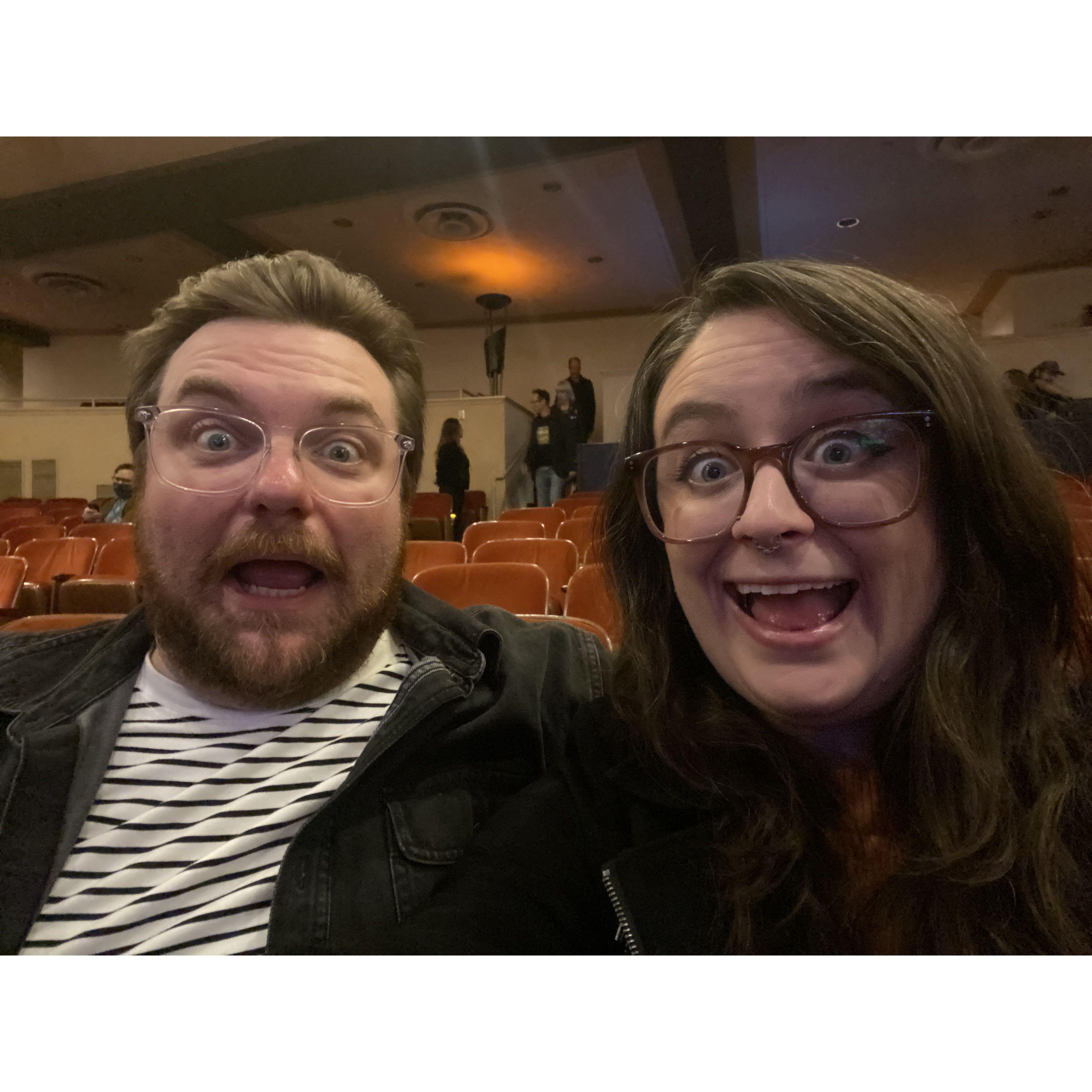 Seeing our favorite band GOBLIN!