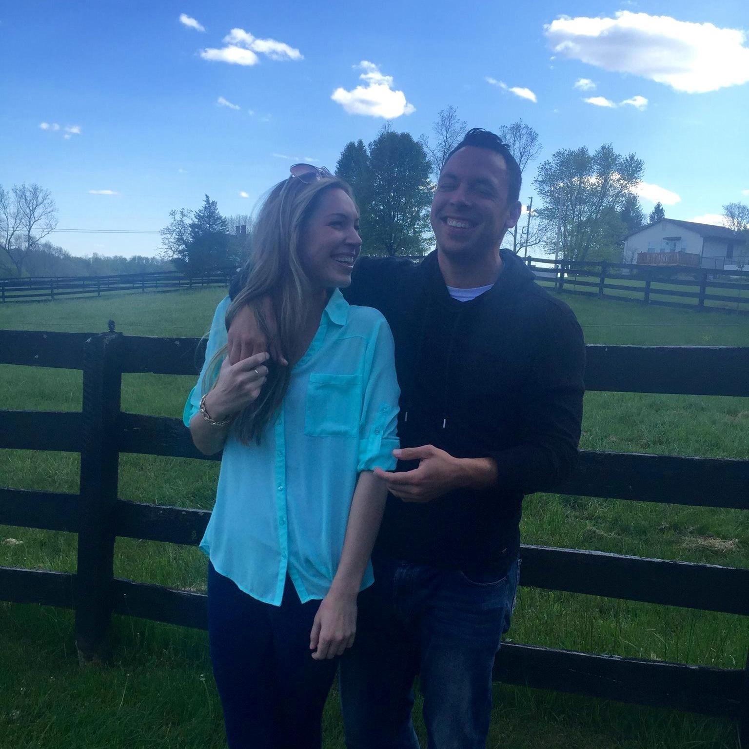 Fun fact! Nicks favorite animal is a miniature horse! Shannon surprised him with a trip to meet some when he got home from ministry school in 2016