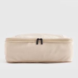 Eco Compression Packing Cubes (6-pack) in Beige