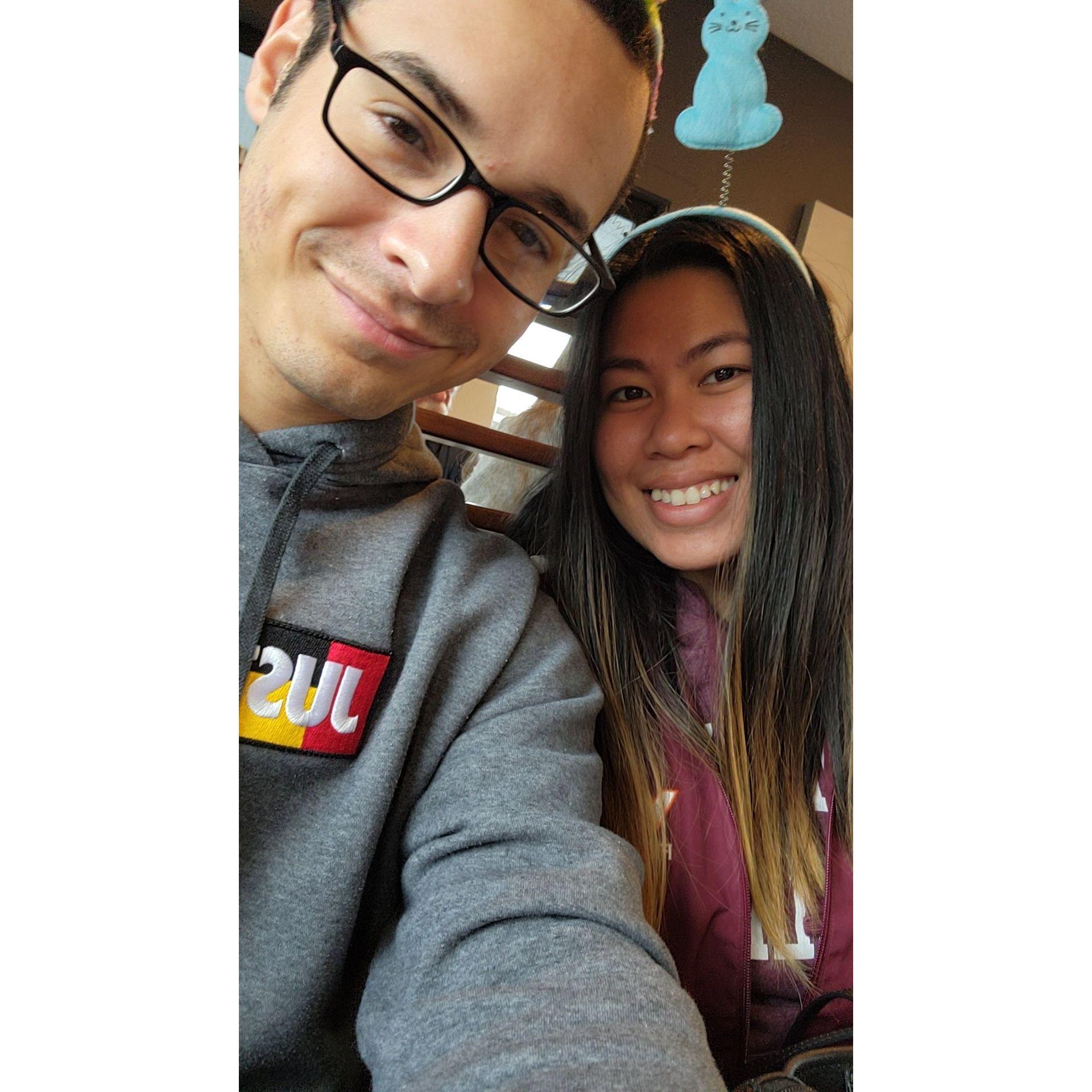 First time celebrating Easter together.