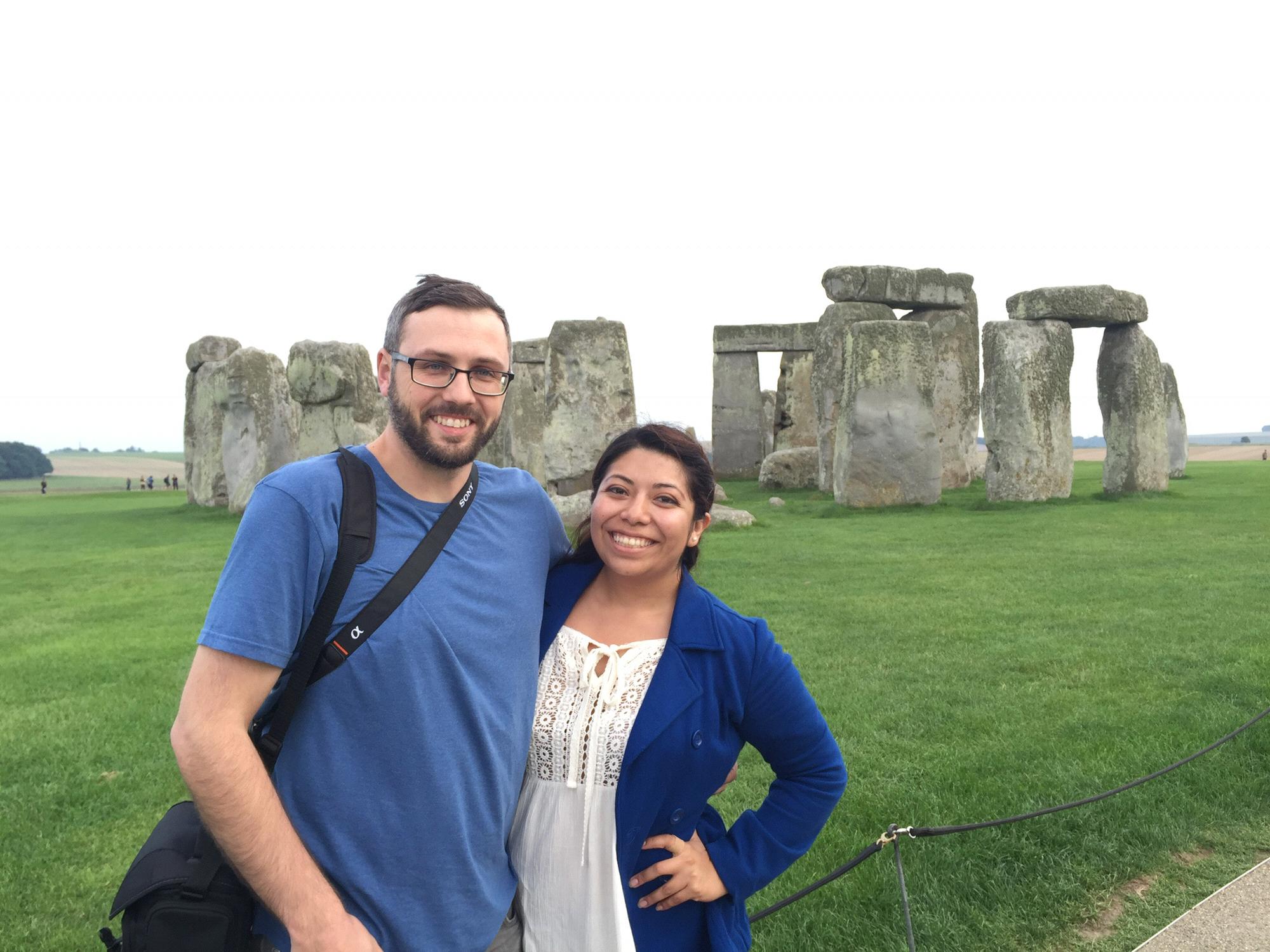 Trying to figure out the meaning of Stonehenge, England, 2016.