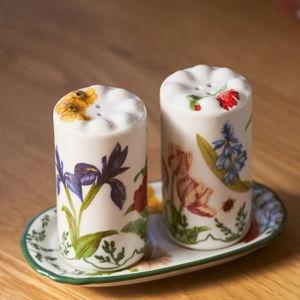 Anthropology Eden Stoneware Salt & Pepper Shakers