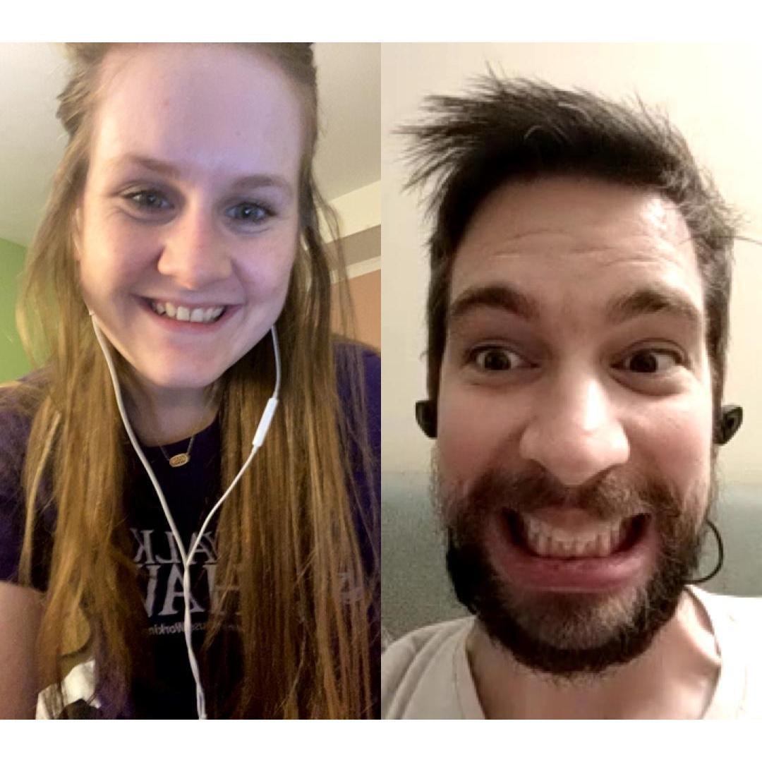 Living apart this year has been difficult, but FaceTime has made it a little easier. Clearly, the distance has taken its toll on Nathan.