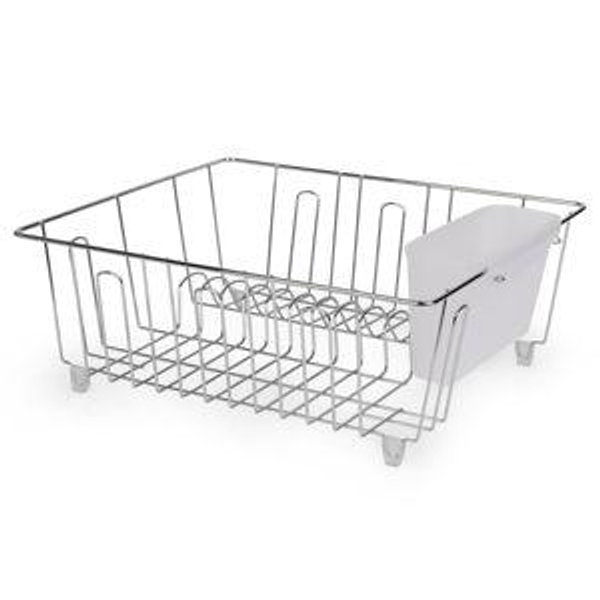Mainstays Small Wire Dish Rack (Small, Silver)