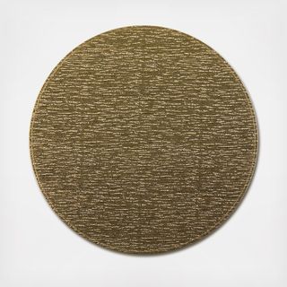 Gold Round Placemat, Set of 6