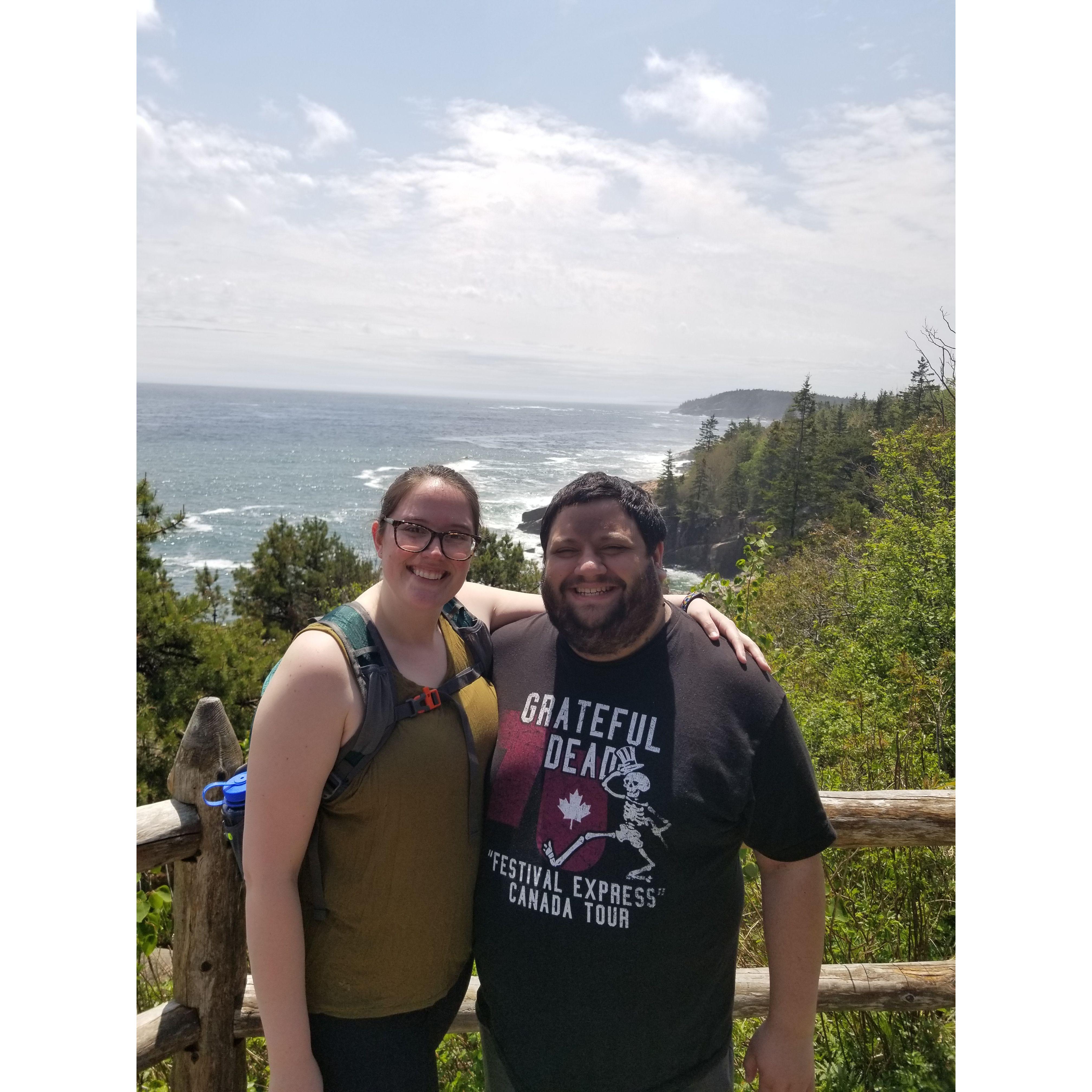 Our third National Park took us to Acadia--our biggest journey at that point!