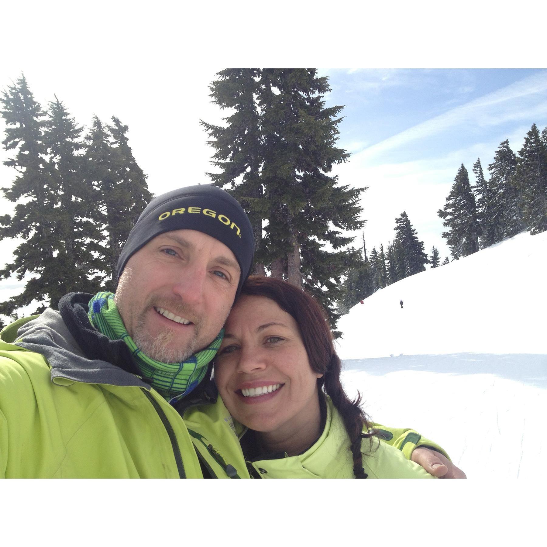 2013 snowboard adventure to Mt. Hood Meadows.