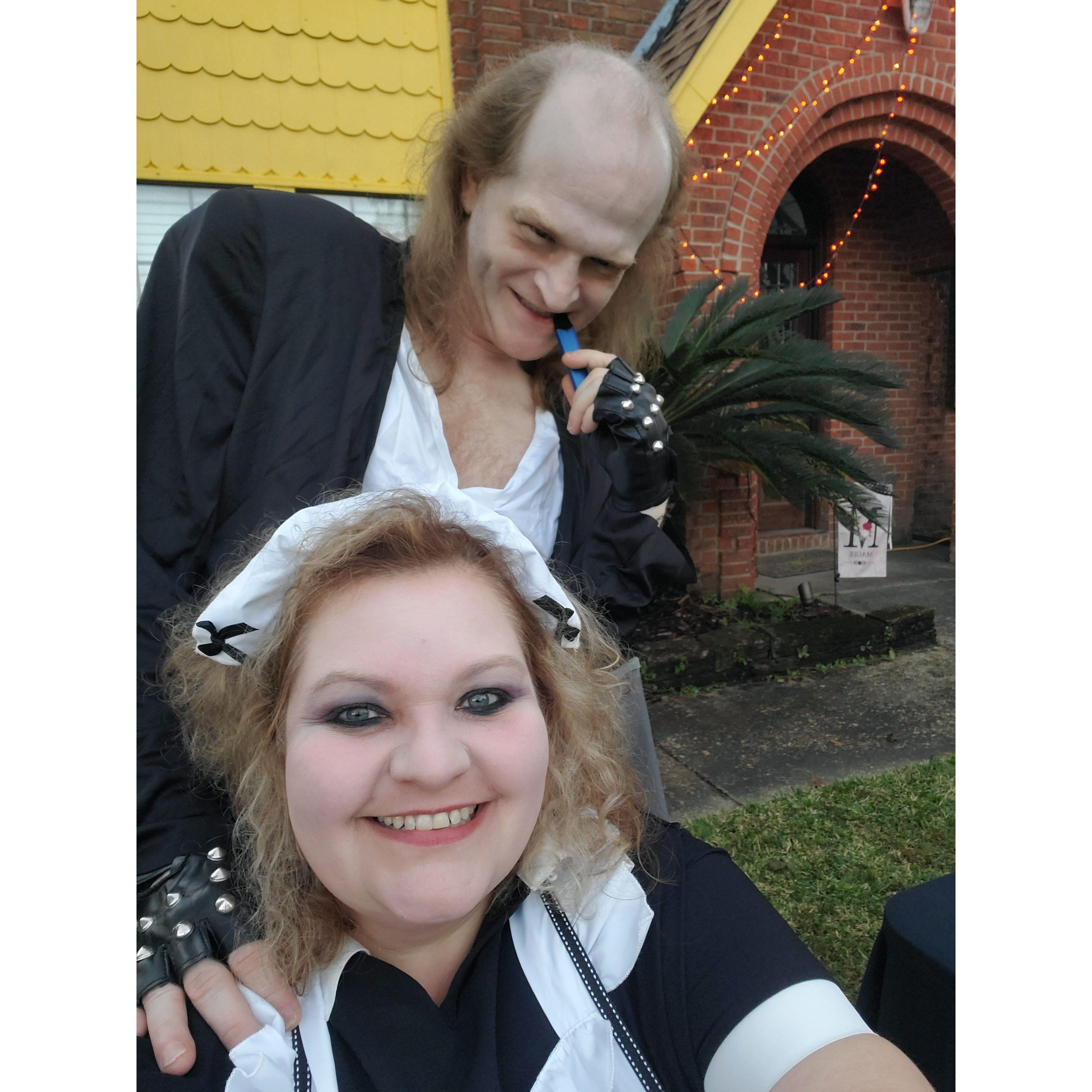 Our version of Rocky Horror for Halloween.