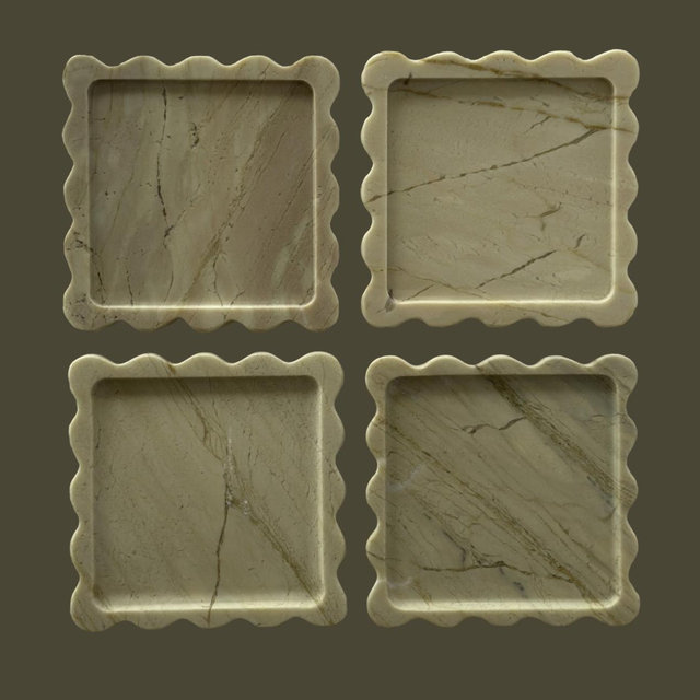 Anastasio Home Box Coaster Set - Matcha Color