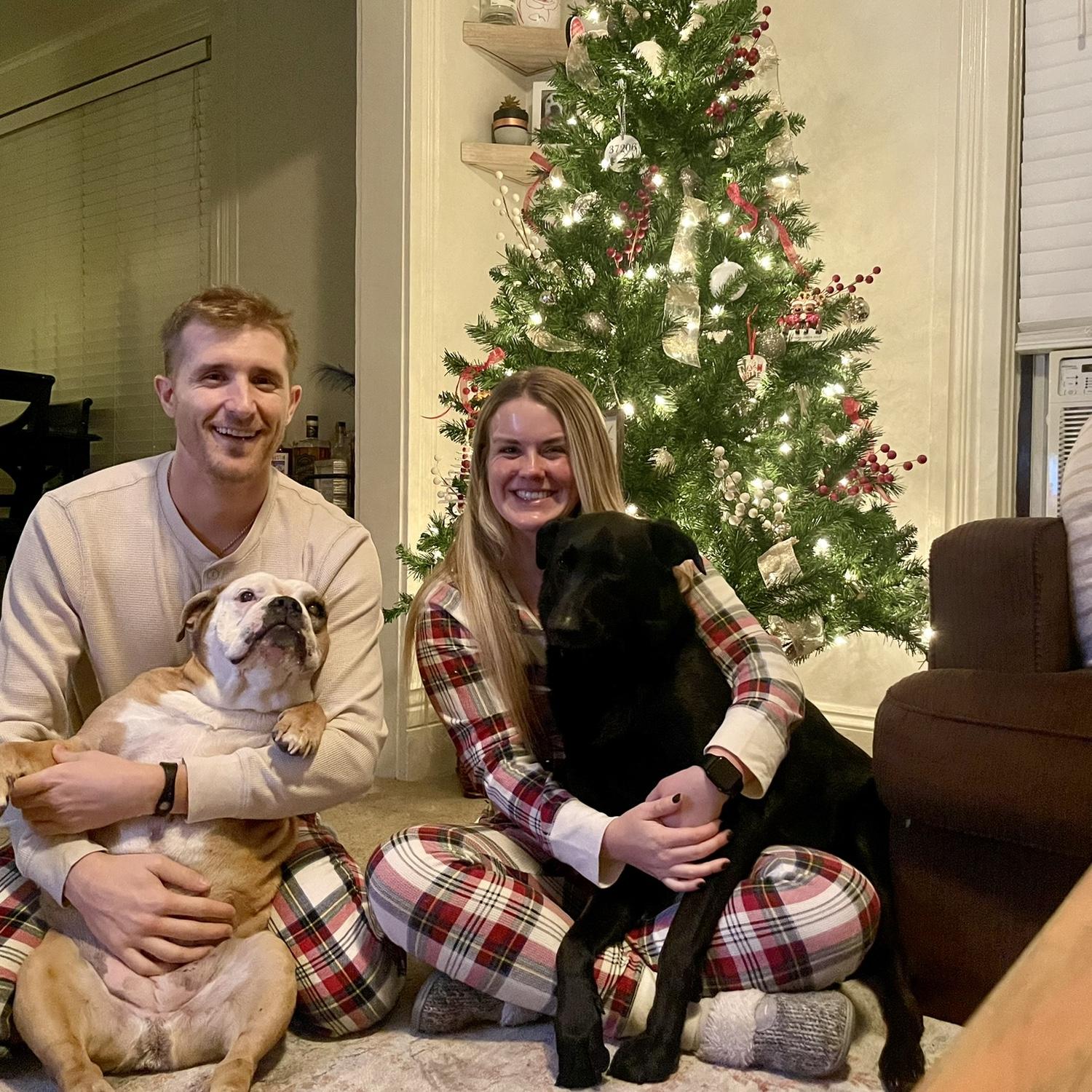 November 28, 2023 - Our first Christmas tree as a family.