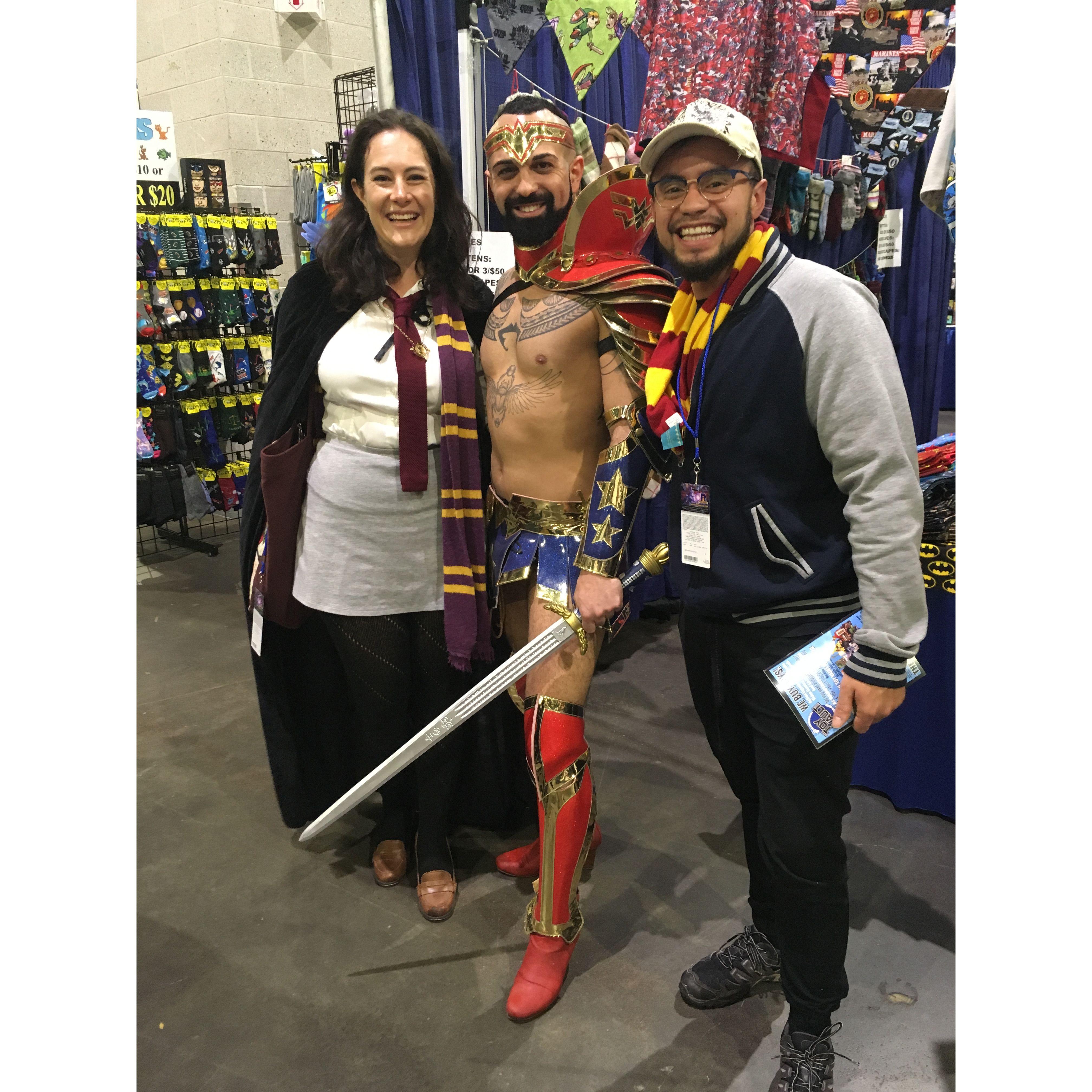 We ran into our Provincetown friend later in 2018 at Rhode Island Comic Con. We were VERY excited to see him again.