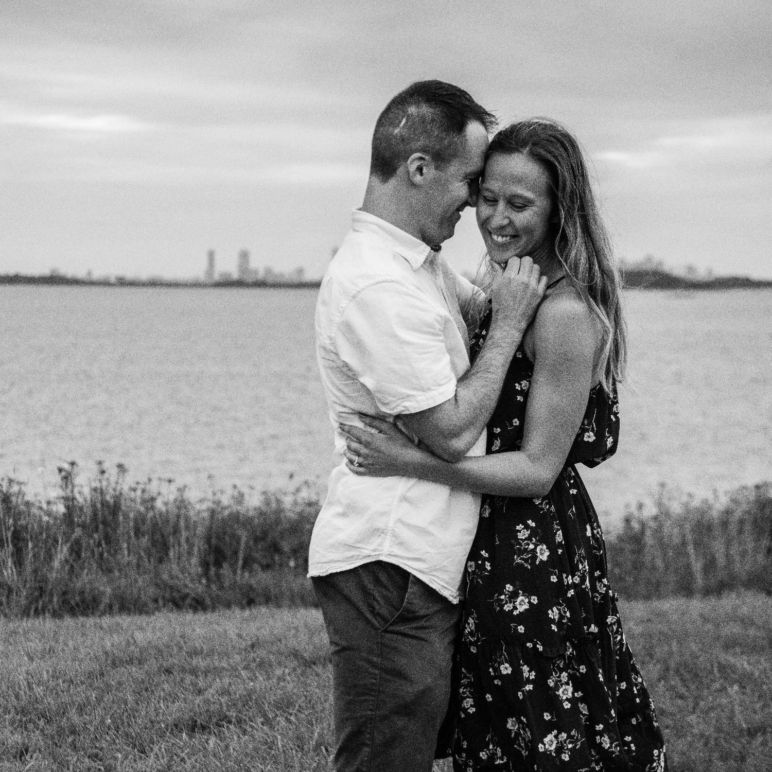 Our professional photo shoot at Nut Island, the site of our engagement.