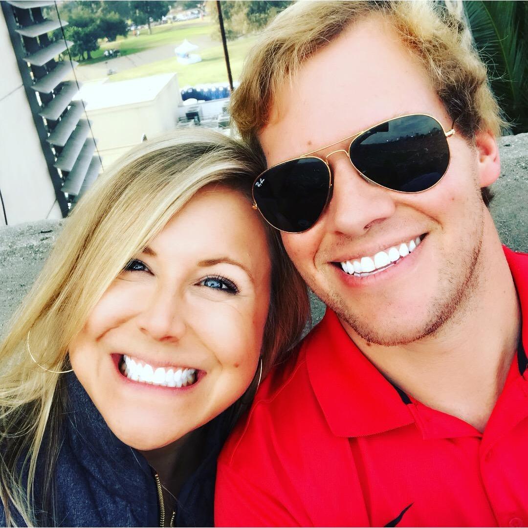 Julie's first UGA game, and our first Rose Bowl!
